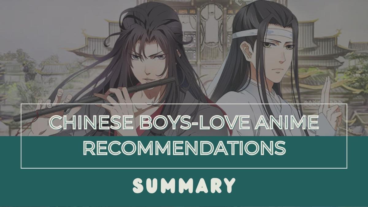'Video thumbnail for Chinese BL Donghua Anime Recommendation'