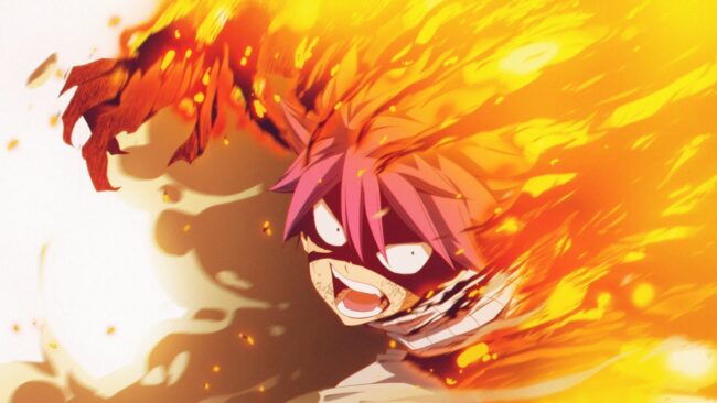 Anime Flame Users Natsu Dragneel