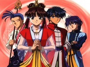 90s classic anime fushigi yuugi