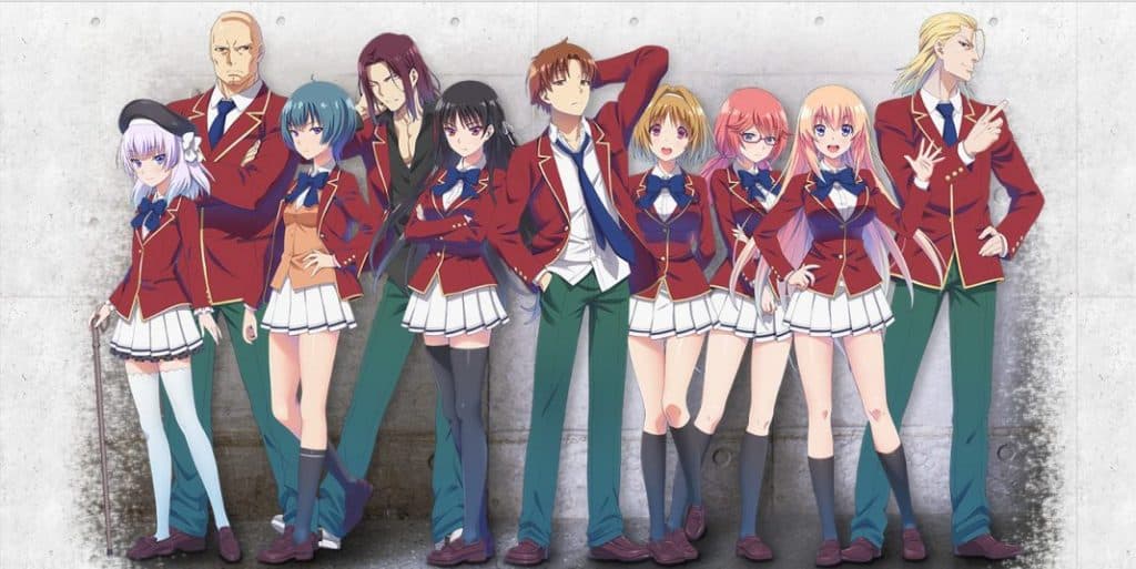 989fa classroom2bof2bthe2belite 10 Anime Like Reign of the Seven Spellblades (Nanatsu no Maken ga Shihai suru)