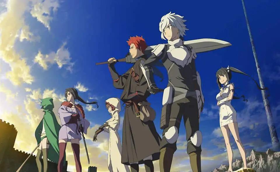 2bdba danmachi2b2 5+ Anime Like Harem in A Fantasy World Labyrinth