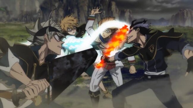 Black Clover: Asta, Luck and Magna vs Langris Black Bulls Saves Finral