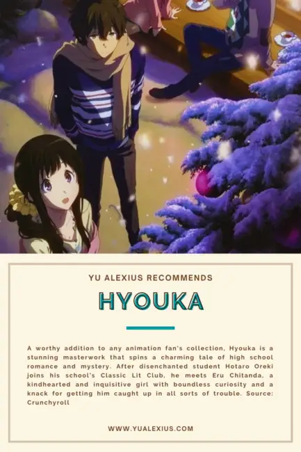 9 of the Best Anime Like Silent House (Ya She) That You Should Watch Next 6 Hyouka