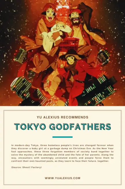 TOKYO GODFATHERS ANIME Tokyo Godfathers
