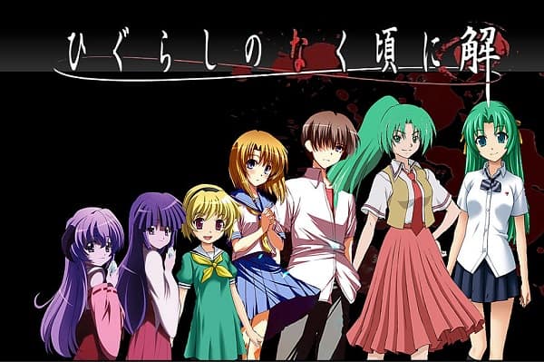 Top 10 Anime Like Summer Time Render For Curious Minds 2 Higurashi When They Cry anime