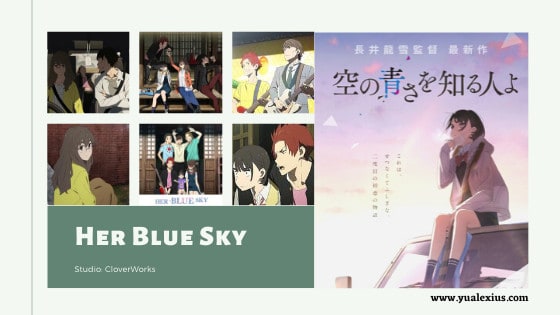 10 Absolutely Stunning & Emotional Anime About Music & Growth 5 0f3b3 her2bblue2bsky2banime2bmovie2b2019 10 Absolutely Stunning & Emotional Anime About Music & Growth