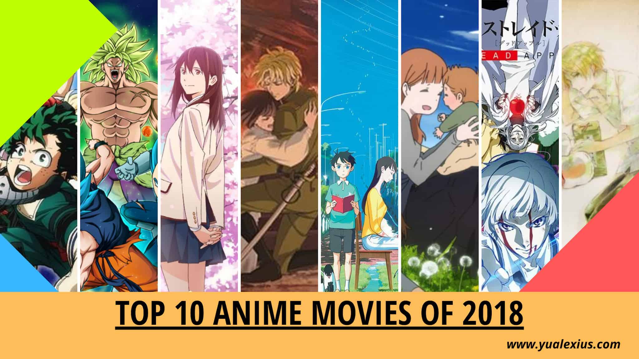 Top 10 Anime Movies Of 2018 That Fans Should Watch  Yu Alexius