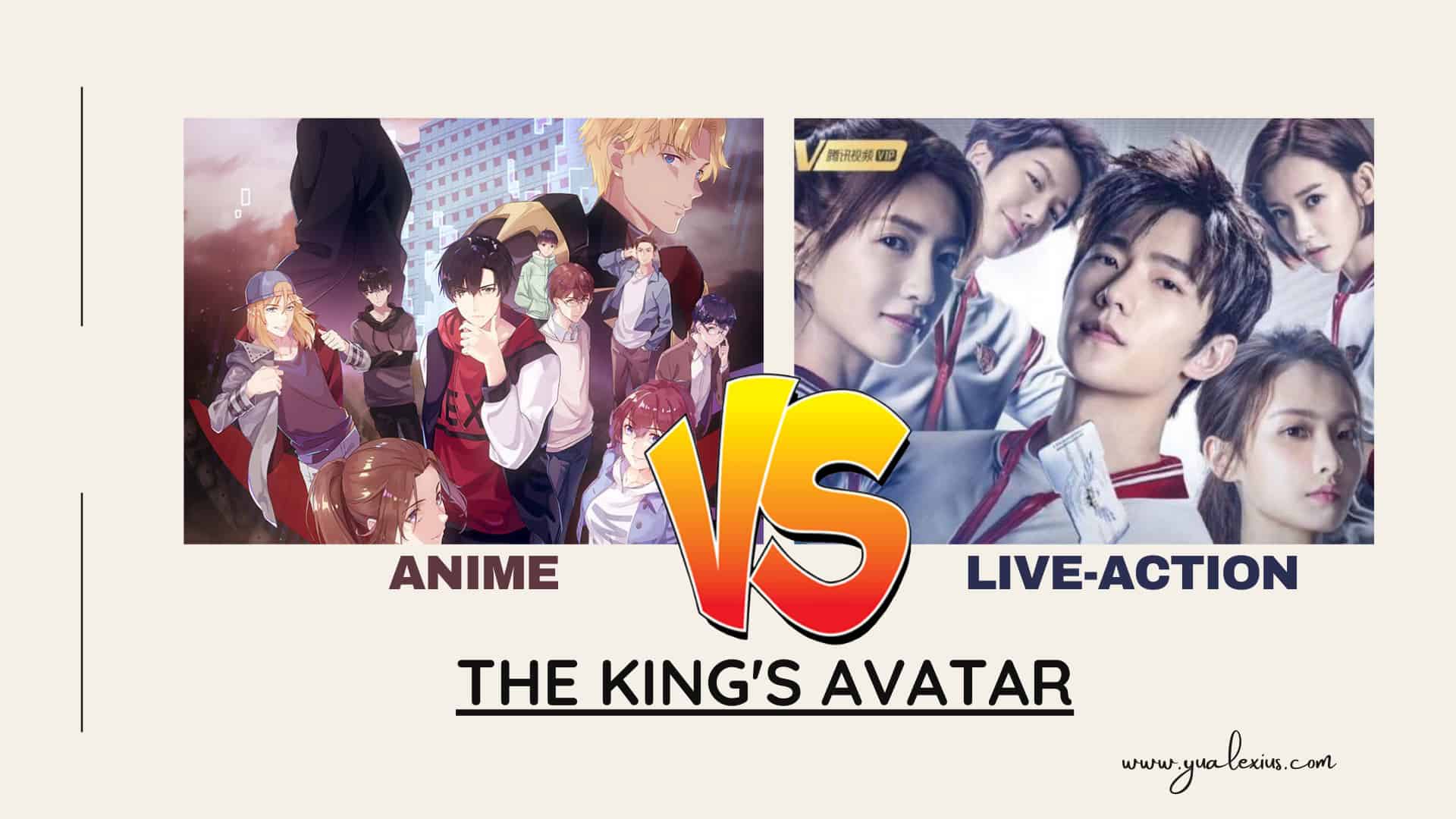 The King's Avatar Anime Vs Live-Action 2019 Drama [Brief Highlight]