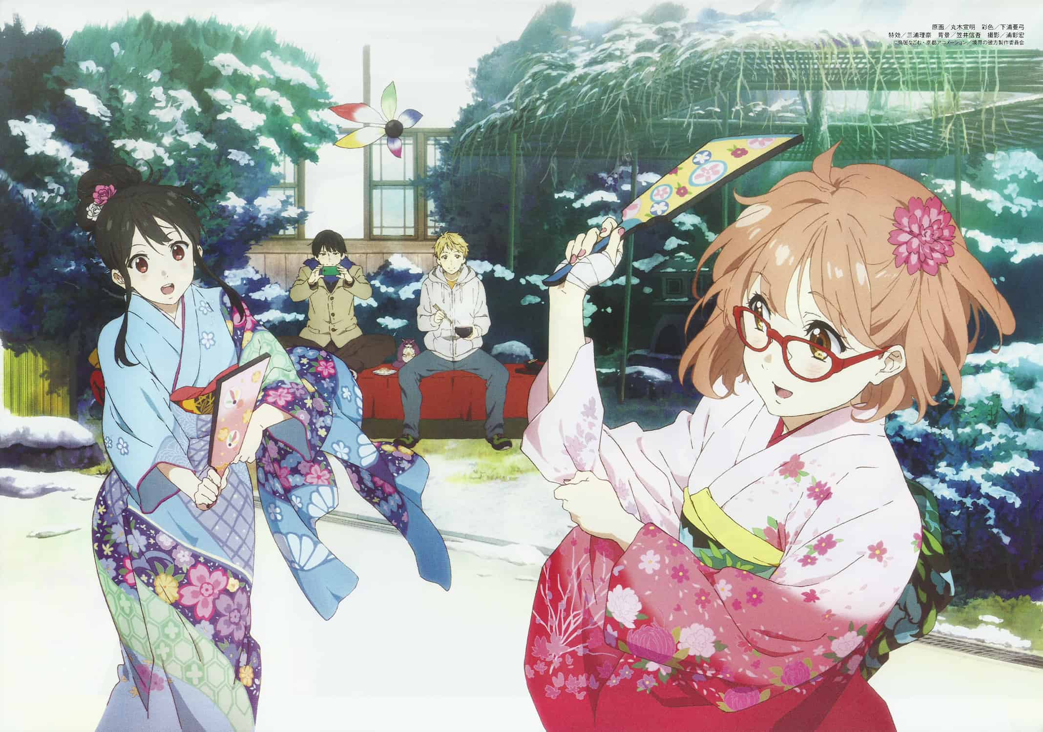 Beyond the boundary!!!!! New anime I've started to watch it's great