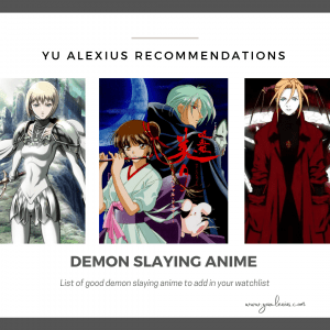 demon-slaying anime recommendation