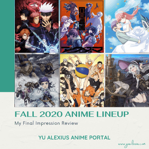 fall 2020 anime lineup review the best anime of the season
