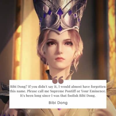 Soul Land Quotes Bibi Dong