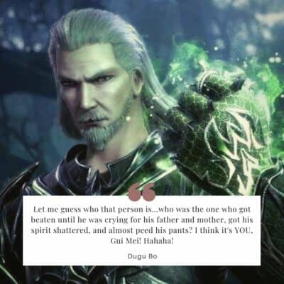 10 Badass and Interesting Quotes from Soul Land (Douluo Dalu) 8 Soul Land Quotes Dugu Bo