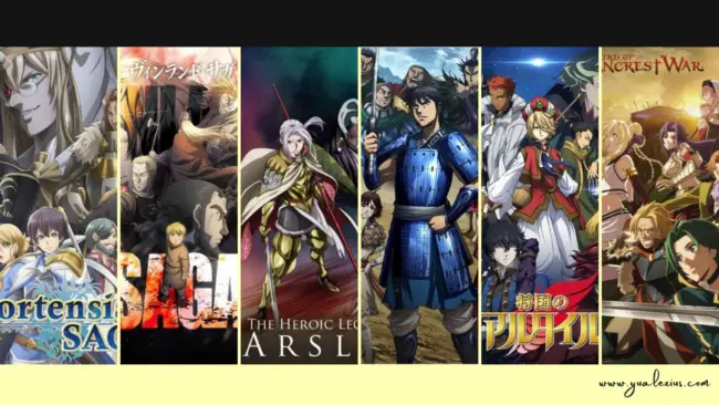 Anime with Kingdoms and Empires at War