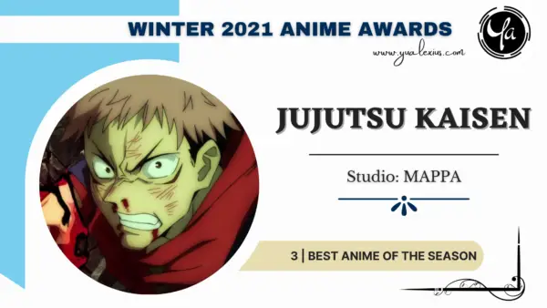 Best Anime of Winter 2021 Jujutsu Kaisen