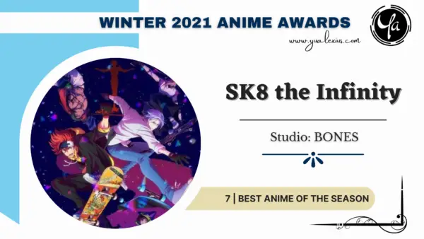 Best Anime of Winter 2021 Sk8 the Infinity