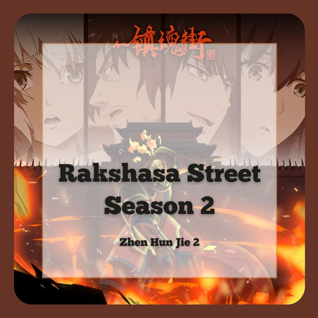 Rakshasa Street S2 character posters remade  rDonghua