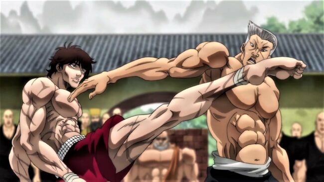 Baki martial arts anime