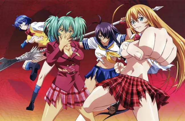 Ikkitousen martial arts anime