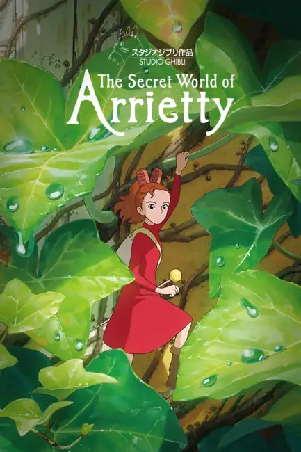 Secret World of Arrietty Anime Blu-ray & DVD