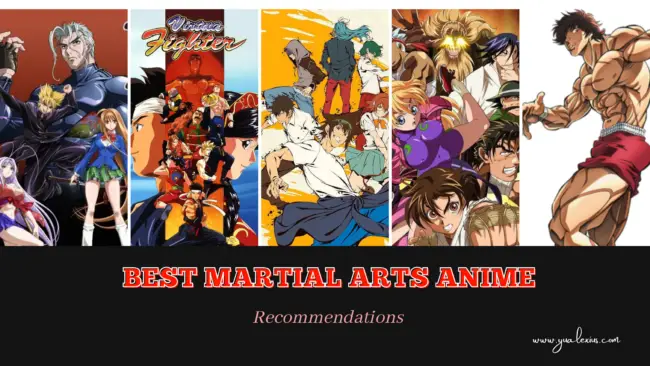 best martial arts anime