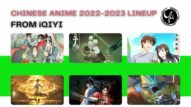 CHINESE ANIME 2022-2023 LINEUP FROM iQIYI