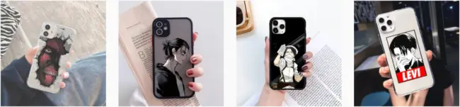 Anime Is Luv: The #1 Anime Merchandise Store 8 Attack on Titan phone cases