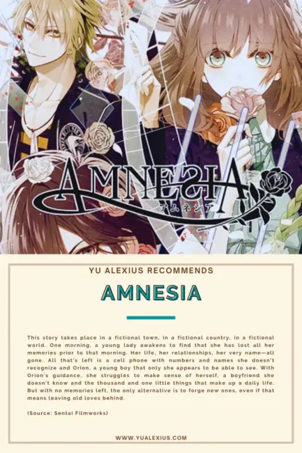 10 Donghua and Anime Like Sweet Bite Marks (Tian Mei De Yao Hen) 11 Amnesia
