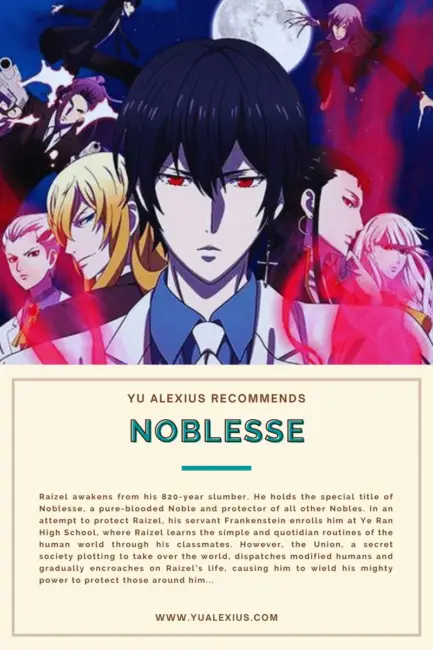 10 Donghua and Anime Like Sweet Bite Marks (Tian Mei De Yao Hen) 7 NOBLESSE