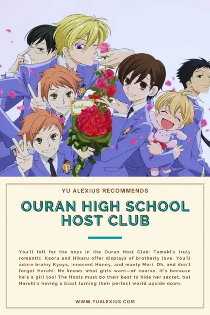 10 Donghua and Anime Like Sweet Bite Marks (Tian Mei De Yao Hen) 8 Ouran High School Host Club