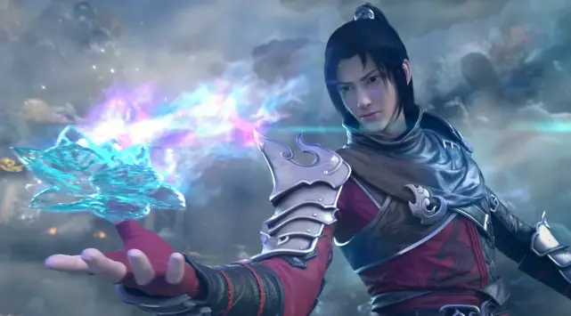 Ling er and ka gang meet xiao yan after a long time battle through the heavens fire lotus bottles