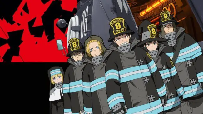 5 Anime About Firefighters That Promises a Fiery Ride for its Viewers 1 Fire Force Season 1 Netflix 5 Anime About Firefighters That Promises a Fiery Ride for its Viewers
