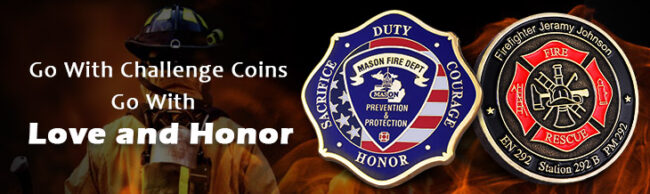 firefighters coins