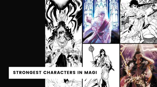 10 strongest characters in magi