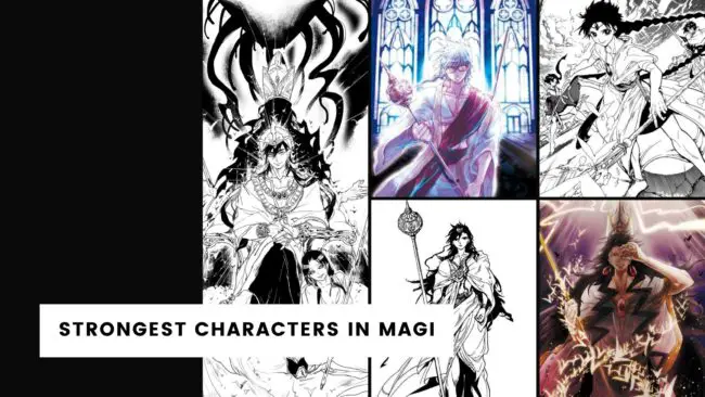 10 strongest characters in magi