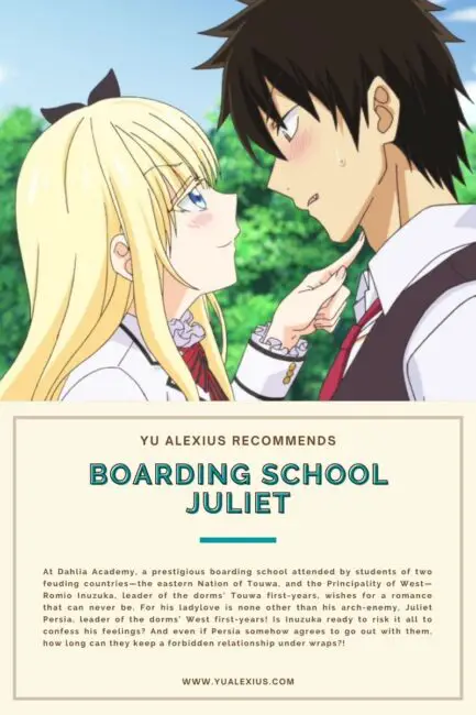 10 Anime Like The Angel Next Door Spoils Me Rotten 8 Boarding School Juliet