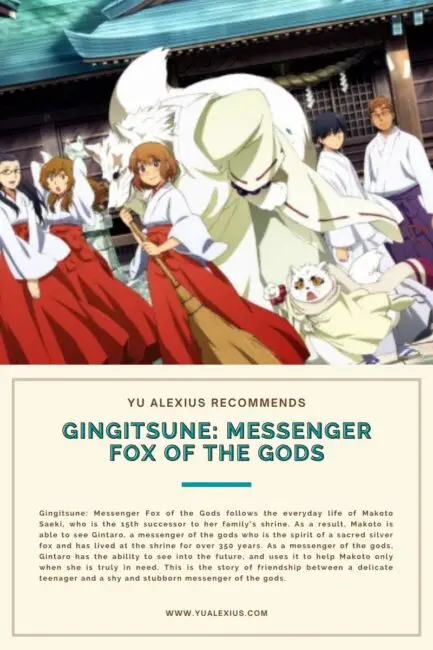 10 Anime Like Malevolent Spirits: Mononogatari 6 Gingitsune Messenger Fox of the Gods