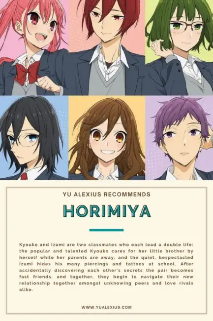 10 Anime Like The Angel Next Door Spoils Me Rotten 4 Horimiya