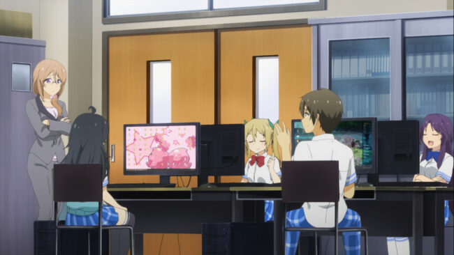 10 Anime Like Loving Yamada At LV999 That Will Make Your Heart Race 3 And you thought there is never a girl online?