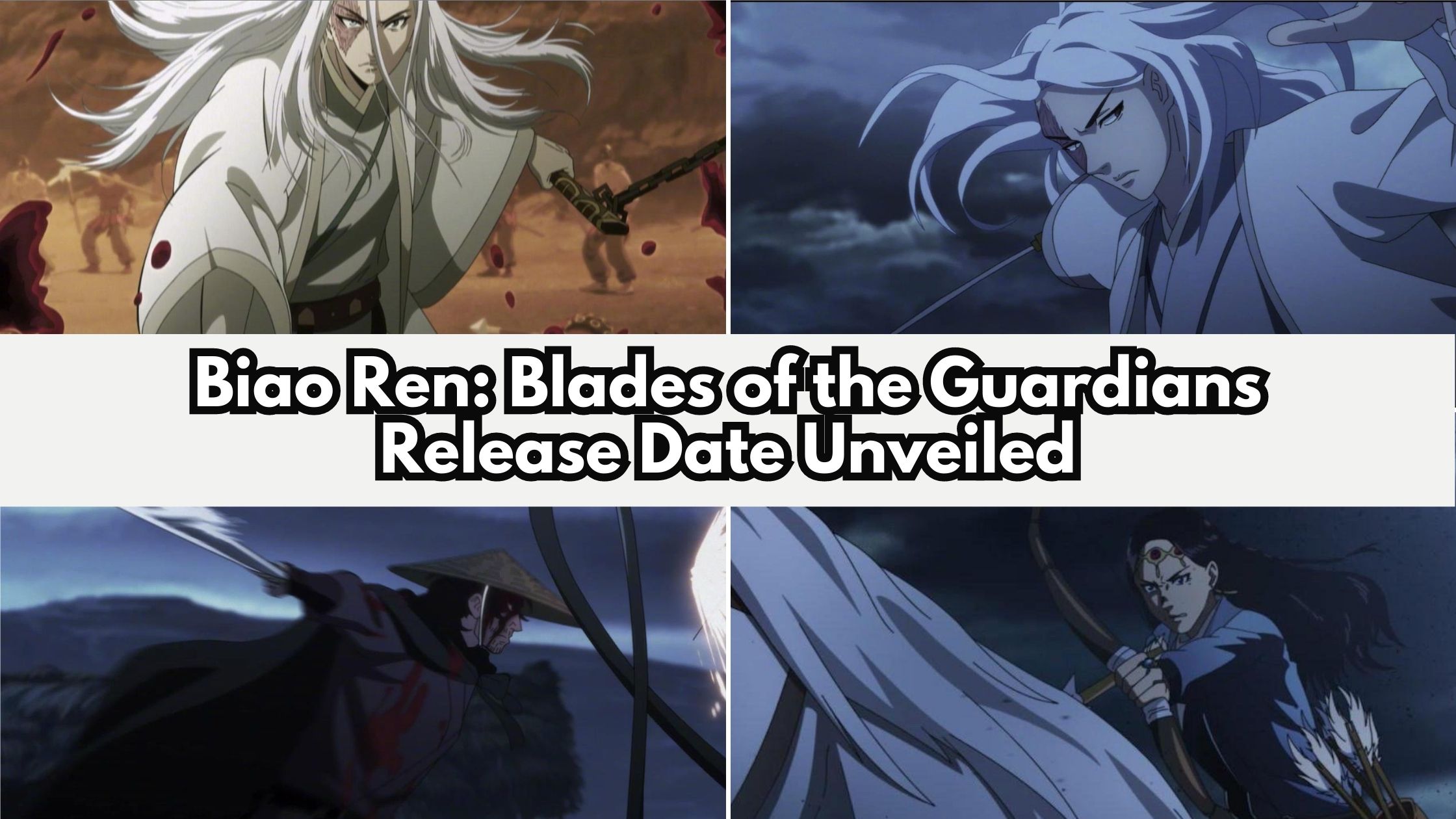 Biao Ren (Blades of the Guardians) Manga Panel vs Anime