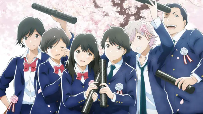 Best romance anime of 2017 - Tsuki ga Kirei