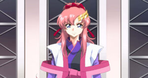 Lacus Clyne pink-haired anime characters