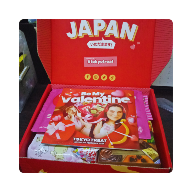 1 Sweets, Anime, and Spicy Ramen: My TokyoTreat's "Be My Valentine" Box Review