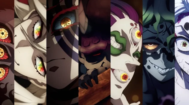 Upper Moons Demons Kimetsu no Yaiba